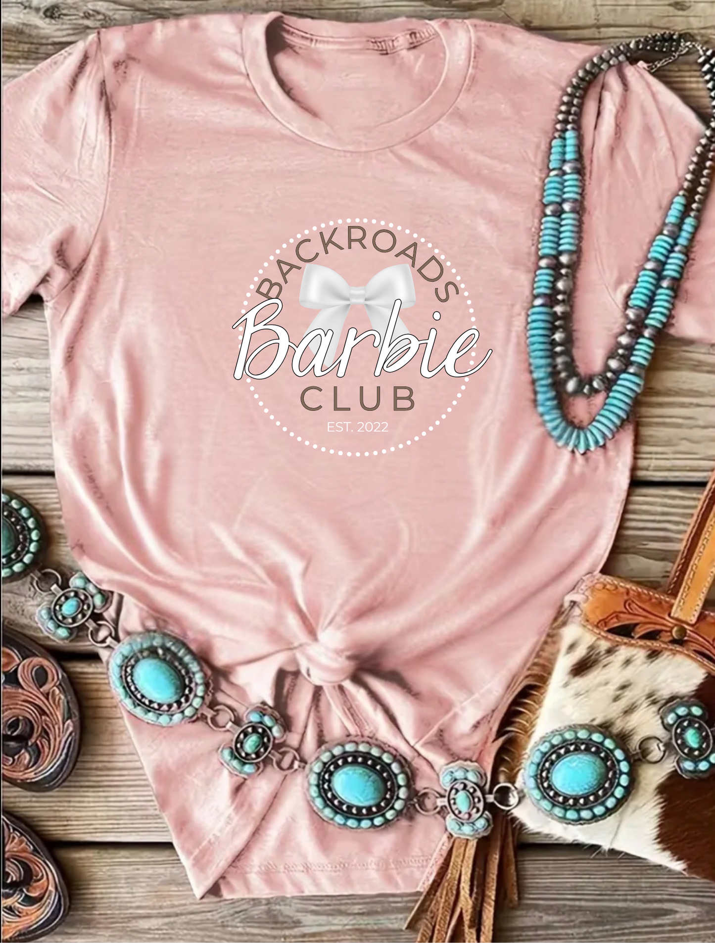 Backroads Barbie Club Tee ππ»ππΌββοΈ