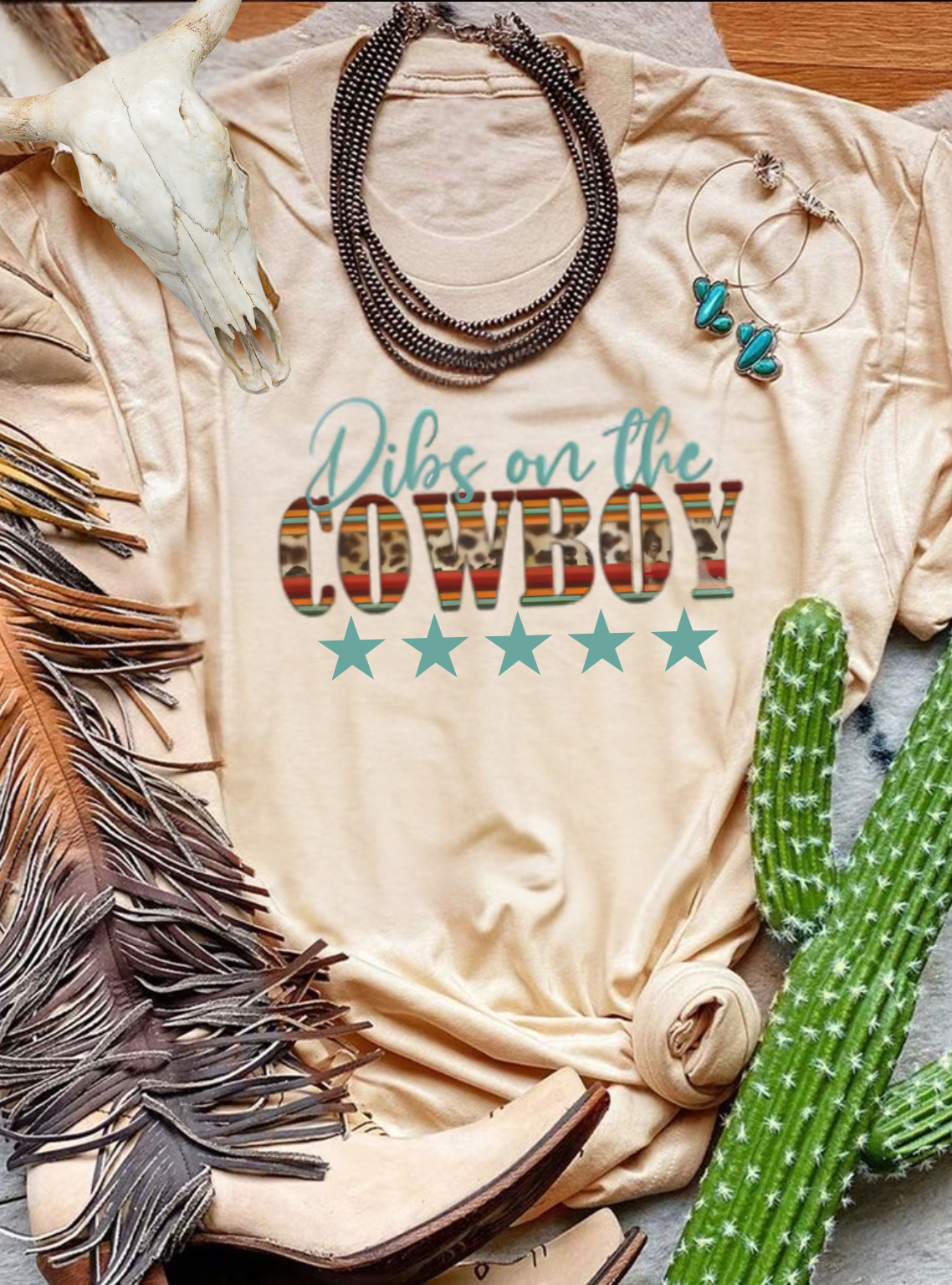 🤠💋 Dibbs On The Cowboy Tee 💋🤠