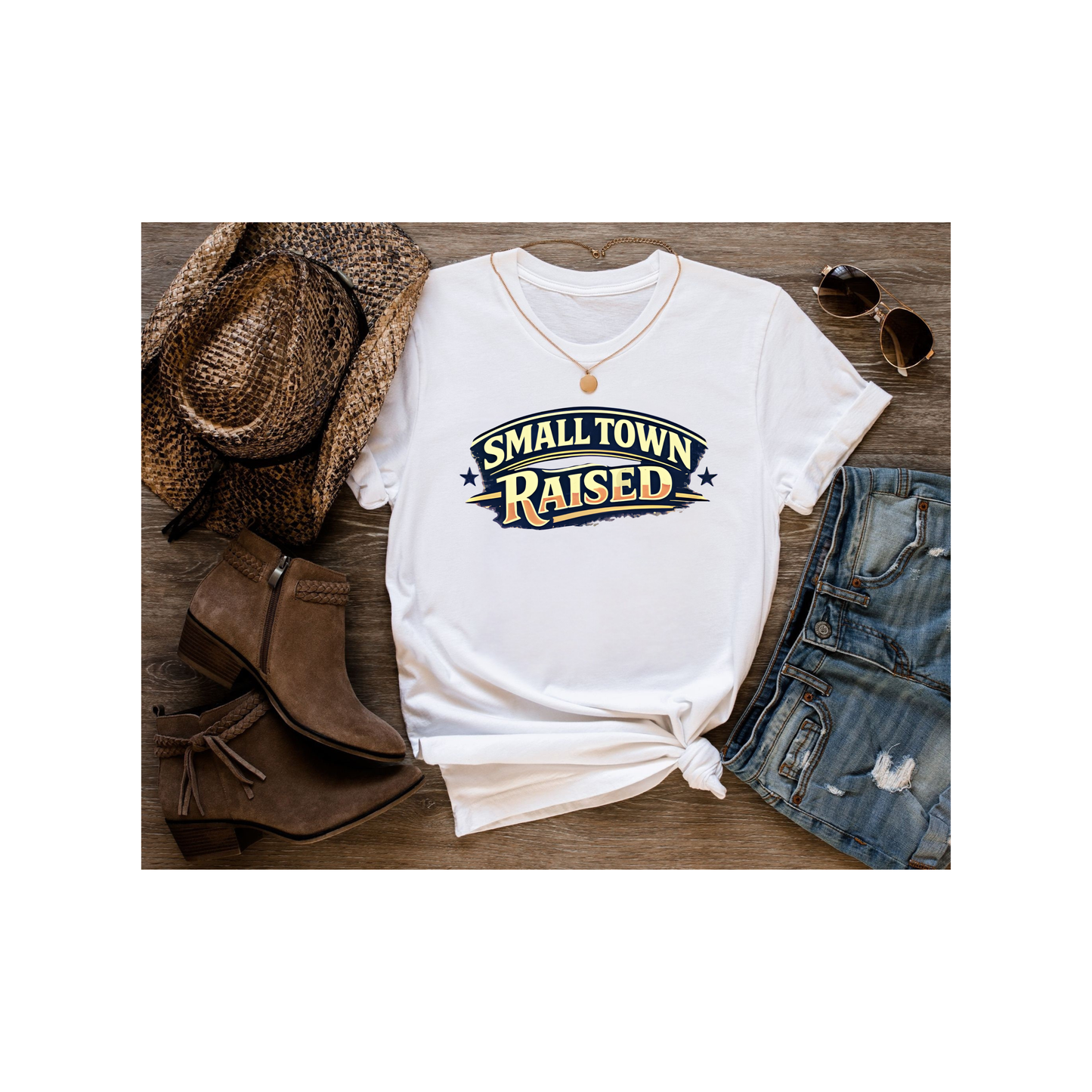 ๐พ Small Town Raised Tee ๐พ