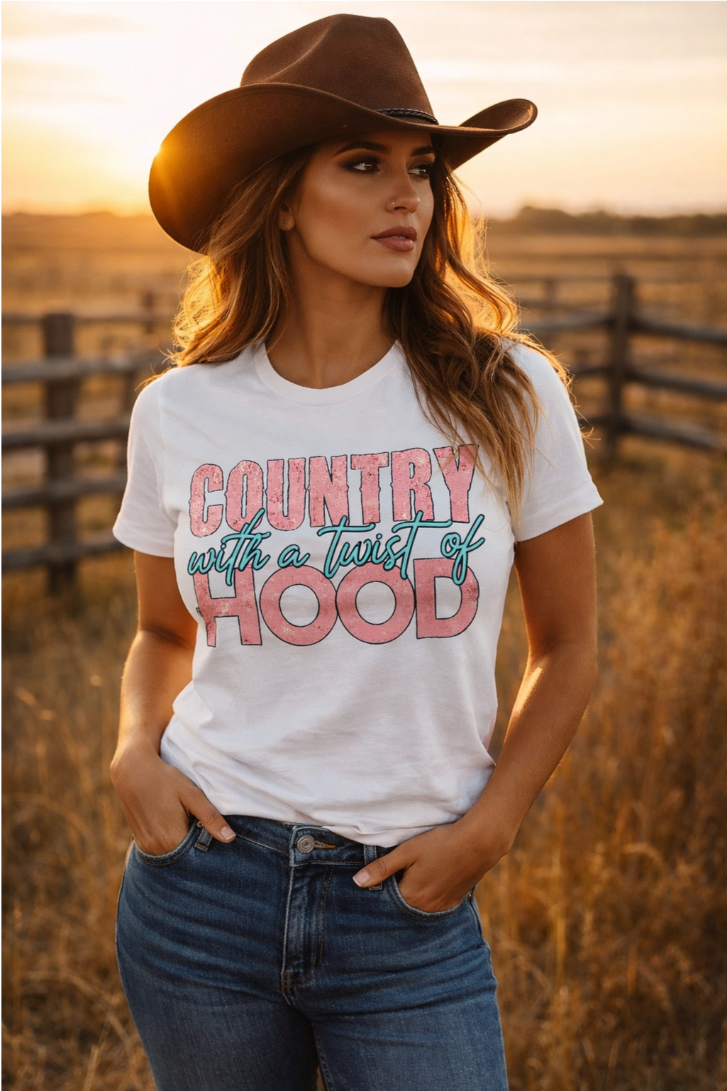 ๐ค Country Twist Tee ๐ต