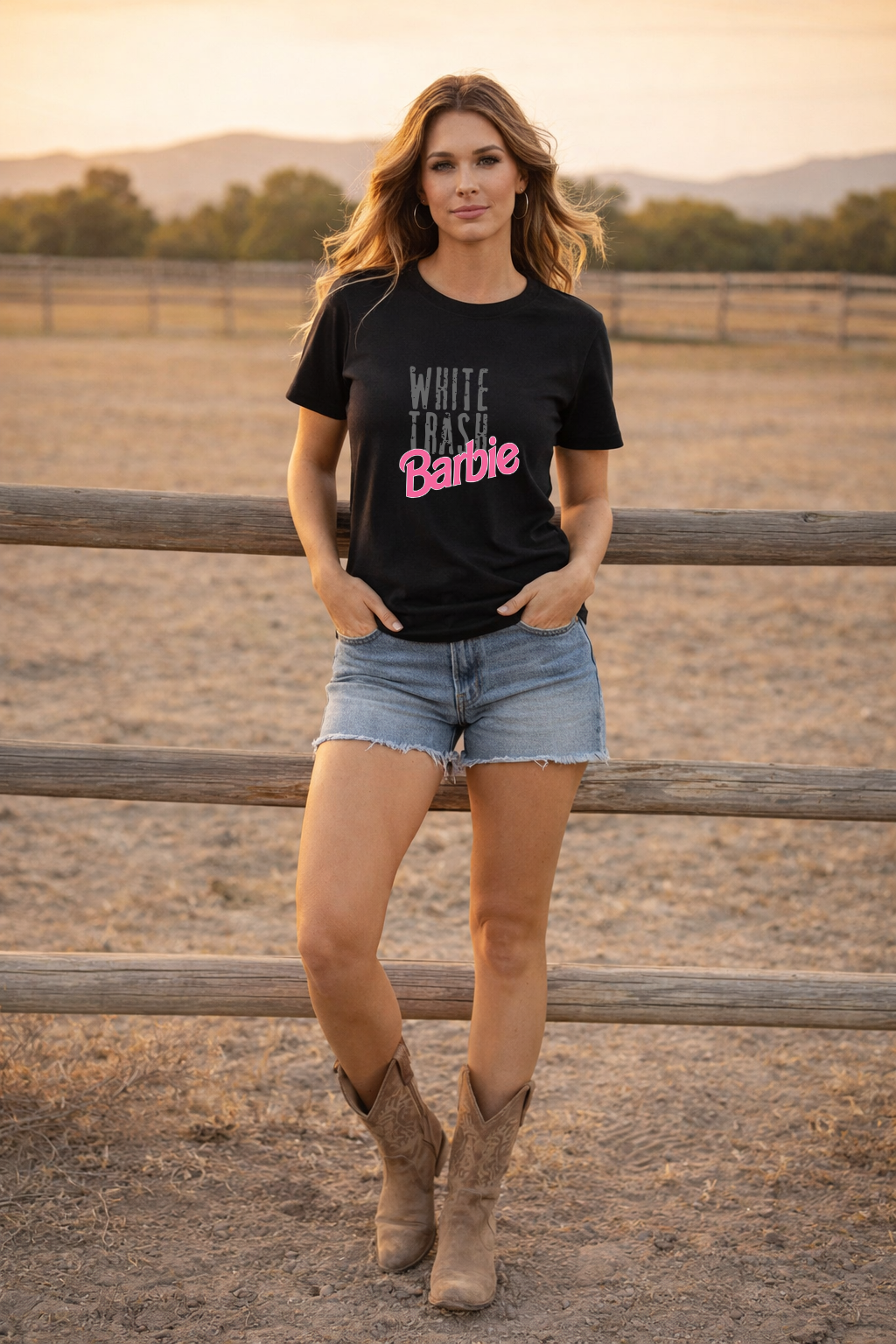 π€ π
White Trash Barbie Tee π€ π