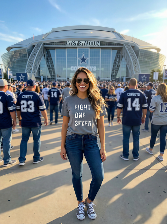 🤠🔥817 Area Code Tee🤠🔥